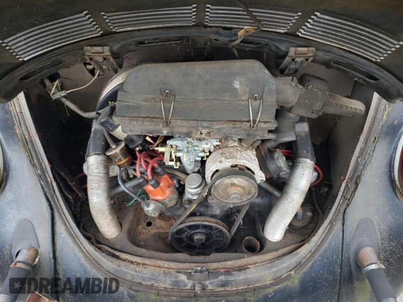 1974 Volkswagen Beetle with VIN 1342201774, listed as a Copart auction lot 81972524 with 79,337 mi miles and Clean Title. Bid and sale history available at DreamBid. Image 11.