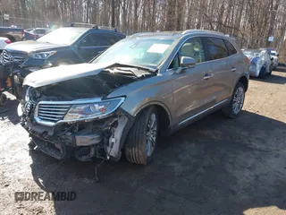 2016 Lincoln MKX Reserve with VIN 2LMTJ6LR7GBL90370, listed as a IAAI auction lot 41578776 with Not Provided miles and . Bid and sale history available at DreamBid. Image 2.