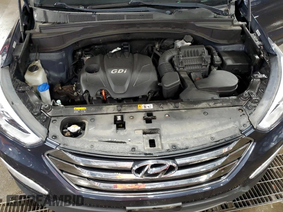 2014 Hyundai Santa Fe z VIN 5XYZUDLB0EG200376, wystawiony jako Copart lot #53634165 z przebiegiem 64 561 mil mil oraz Szkoda całkowita • Salvage title. Historia ofert i sprzedaży dostępna na DreamBid. Obrazek 12.
