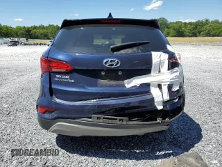 2017 Hyundai Santa Fe 2.4L z VIN 5XYZT3LB2HG496566, wystawiony jako Copart lot #57759925 z przebiegiem 129 094 mil mil oraz Szkoda całkowita • Salvage title. Historia ofert i sprzedaży dostępna na DreamBid. Obrazek 6.