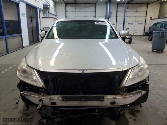 2010 Hyundai Genesis with VIN KMHGC4DF5AU100886, listed as a Copart auction lot 80949054 with 187,780 mi miles and Salvage Title. Bid and sale history available at carsss.com. Image 5.