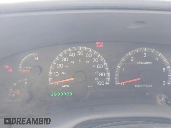 2000 Ford F-150 XL with VIN 1FTRX17W3YNB90314, listed as a IAAI auction lot 41825498 with 369,372 mi miles. Bid and sale history available at carsss.com. Image 7.