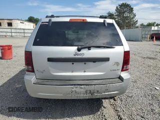 2005 Jeep Grand Cherokee Laredo with VIN 1J4GR48KX5C565762, listed as a Copart auction lot 63080115 with 122,349 mi miles and Salvage title. Bid and sale history available at DreamBid. Image 6.
