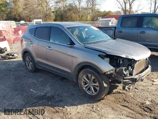 2014 Hyundai Santa Fe Sport with VIN 5XYZT3LB4EG147131, listed as a IAAI auction lot 41772787 with 133,818 mi miles. Bid and sale history available at carsss.com. Image 1.