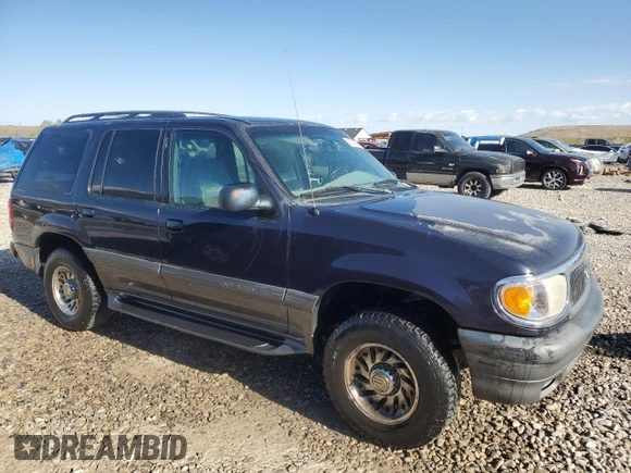 1999 Mercury Mountaineer with VIN 4M2ZU54EXXUJ35644, listed as a Copart auction lot 52770645 with 173,998 mi miles and Salvage title. Bid and sale history available at DreamBid. Image 4.