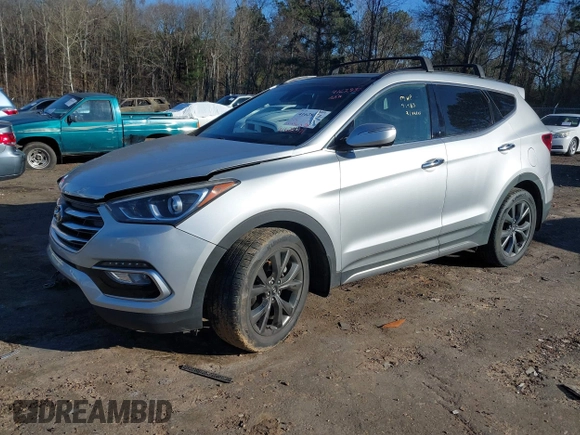 2018 Hyundai Santa Fe Ultimate with VIN 5XYZW4LAXJG554420, listed as a IAAI auction lot 41628371 with 65,436 mi miles and . Bid and sale history available at DreamBid. Image 17.