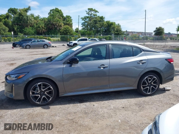2024 Nissan Sentra SR with VIN 3N1AB8DV9RY279974, listed as a IAAI auction lot 42681299 with 20,552 mi miles and . Bid and sale history available at DreamBid. Image 14.