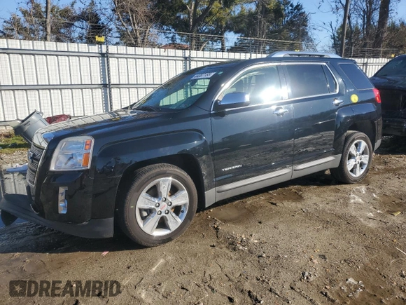 2015 GMC Terrain SLT z VIN 2GKFLYE37F6342357, wystawiony jako Copart lot #44387155 z przebiegiem 78 186 mil mil oraz Szkoda całkowita • Salvage title. Historia ofert i sprzedaży dostępna na DreamBid. Obrazek 1.