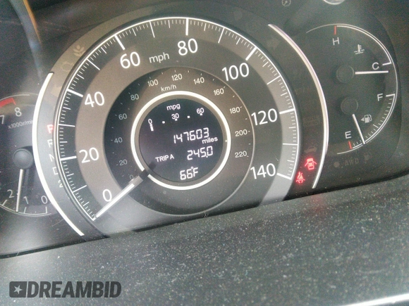 2012 Honda CR-V EX-L with VIN JHLRM4H70CC021165, listed as a IAAI auction lot 42023012 with 147,603 mi miles and . Bid and sale history available at DreamBid. Image 7.