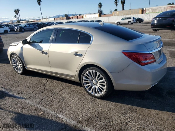 2014 Buick LaCrosse Premium II with VIN 1G4GF5G35EF170316, listed as a Copart auction lot 48498495 with 168,556 mi miles and Salvage Title. Bid and sale history available at carsss.com. Image 2.