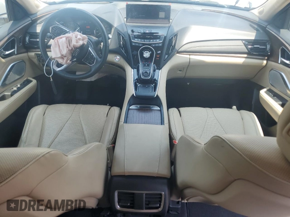 2022 Acura RDX Advance with VIN 5J8TC2H72NL009713, listed as a Copart auction lot 65833825 with 35,270 mi miles and Salvage title. Bid and sale history available at DreamBid. Image 8.