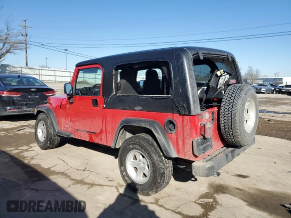 2005 Jeep Wrangler Unlimited with VIN 1J4FA44SX5P353588, listed as a Copart auction lot 42412885 with 72,863 mi miles and Salvage Title. Bid and sale history available at carsss.com. Image 2.