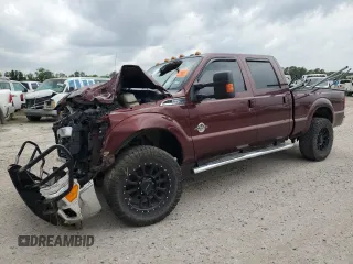 2016 Ford F-250 Lariat z VIN 1FT7W2BT4GEC22487, wystawiony jako Copart lot #55628905 z przebiegiem Nie podano mil oraz Szkoda całkowita • Salvage title. Historia ofert i sprzedaży dostępna na DreamBid. Obrazek 1.