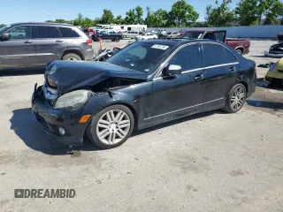 2009 Mercedes-Benz C 300 Sport with VIN WDDGF81X79R050707, listed as a Copart auction lot 57755795 with 90,058 mi miles and Salvage title. Bid and sale history available at DreamBid. Image 1.