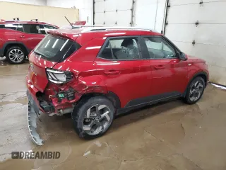 2023 Hyundai Venue Limited with VIN KMHRC8A30PU221005, listed as a Copart auction lot 59570625 with 9,452 mi miles and Salvage title. Bid and sale history available at DreamBid. Image 3.
