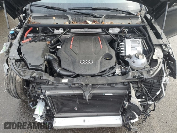 2023 Audi SQ5 Premium Plus with VIN WA1B4AFY2P2135344, listed as a Copart auction lot 86638264 with 15,897 mi miles and Salvage Title. Bid and sale history available at carsss.com. Image 12.