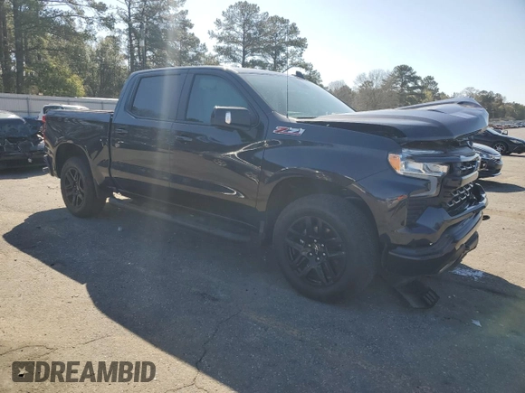 2022 Chevrolet Silverado 1500 RST with VIN 1GCUDEED2NZ519505, listed as a Copart auction lot 47746615 with 20,756 mi miles and Salvage Title. Bid and sale history available at DreamBid. Image 4.