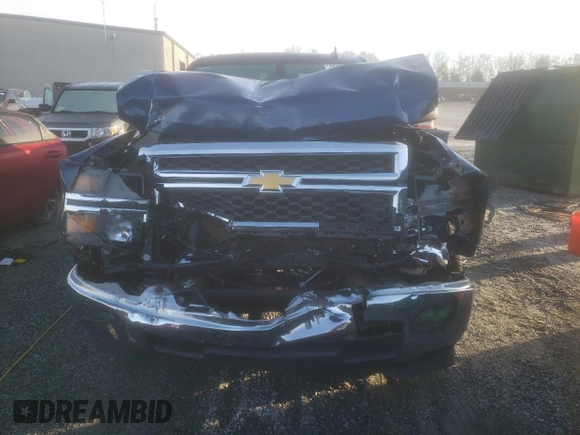 2015 Chevrolet Silverado 1500 LS with VIN 1GCRCPEC1FZ424205, listed as a Copart auction lot 49856735 with 104,380 mi miles and Salvage Title. Bid and sale history available at DreamBid. Image 5.