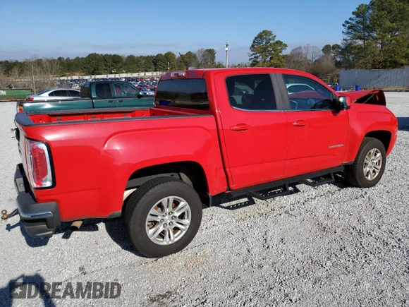 2019 GMC Canyon 2WD SLE with VIN 1GTG5CEN8K1232722, listed as a Copart auction lot 43404855 with 124,051 mi miles and Salvage Title. Bid and sale history available at carsss.com. Image 3.