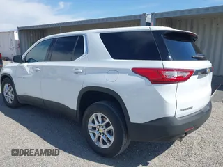 2020 Chevrolet Traverse LS with VIN 1GNERFKW0LJ303818, listed as a IAAI auction lot 42170427 with 67,517 mi miles and . Bid and sale history available at DreamBid. Image 3.