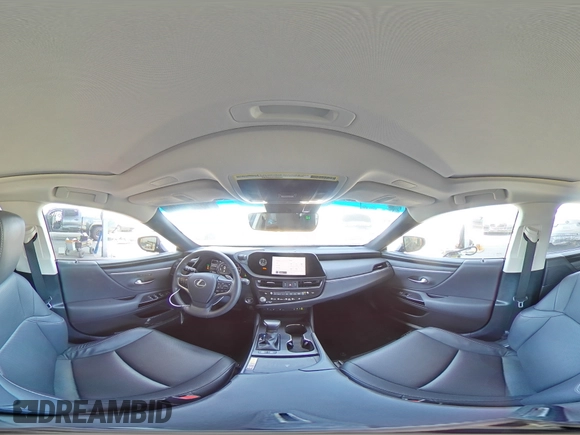 2023 Lexus ES 300h with VIN 58ADA1C18PU034705, listed as a Copart auction lot 56221745 with 43,267 mi miles and Salvage title. Bid and sale history available at DreamBid. Image 14.