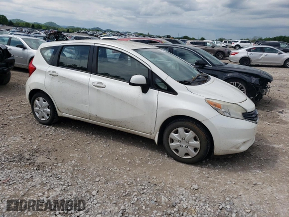 2014 Nissan Note SV with VIN 3N1CE2CP0EL390937, listed as a Copart auction lot 54212045 with 163,672 mi miles and Salvage Title. Bid and sale history available at DreamBid. Image 4.