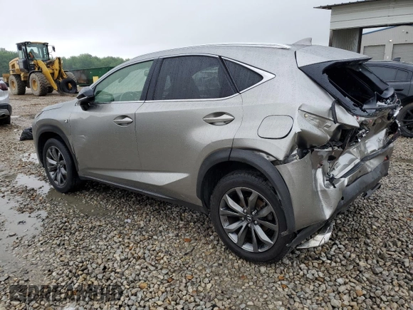 2016 Lexus NX 200t with VIN JTJYARBZXG2026374, listed as a Copart auction lot 56768335 with 122,379 mi miles and Salvage title. Bid and sale history available at DreamBid. Image 2.