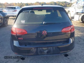 2015 Volkswagen Golf GTI S with VIN 3VW5T7AU0FM095282, listed as a Copart auction lot 75446584 with 102,494 mi miles and Salvage Title. Bid and sale history available at carsss.com. Image 6.