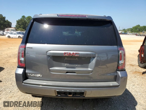 2020 GMC Yukon SLT Standard Edition with VIN 1GKS2DKC5LR263946, listed as a Copart auction lot 68388374 with 66,652 mi miles and Salvage Title. Bid and sale history available at carsss.com. Image 6.