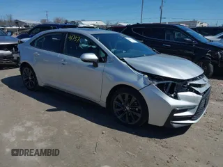 2024 Toyota Corolla SE with VIN 5YFP4MCE0RP196915, listed as a IAAI auction lot 42041757 with 9,980 mi miles. Bid and sale history available at carsss.com. Image 1.
