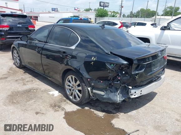 2014 Lexus GS 350 with VIN JTHBE1BLXE5035094, listed as a IAAI auction lot 42496839 with 127,250 mi miles and . Bid and sale history available at DreamBid. Image 3.
