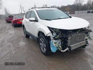 2018 Honda CR-V EX-L z VIN 2HKRW2H88JH682304, wystawiony jako IAAI lot #41976084 z przebiegiem 46 091 mil mil oraz . Historia ofert i sprzedaży dostępna na DreamBid. Obrazek 1.