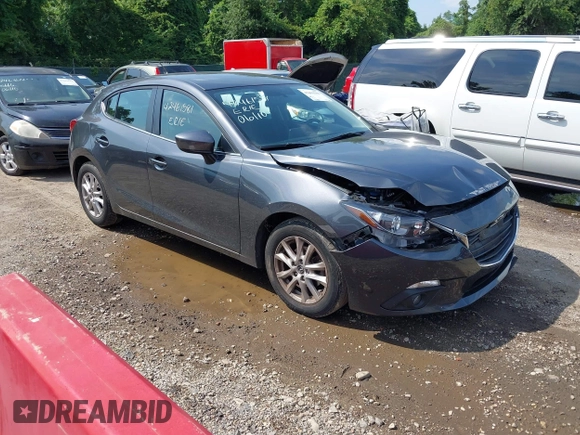 2015 Mazda 3 i Touring with VIN 3MZBM1L73FM193453, listed as a IAAI auction lot 42461581 with 95,885 mi miles and . Bid and sale history available at DreamBid. Image 1.
