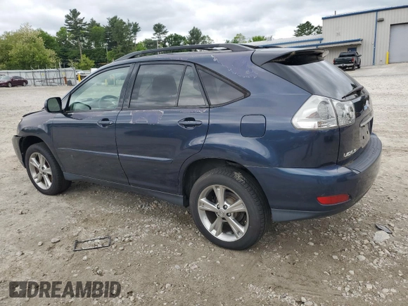 2006 Lexus RX 400h with VIN JTJHW31U462004213, listed as a Copart auction lot 58132875 with 202,326 mi miles and Salvage title. Bid and sale history available at DreamBid. Image 2.