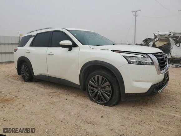 2022 Nissan Pathfinder SL with VIN 5N1DR3CBXNC246321, listed as a Copart auction lot 43754755 with 35,889 mi miles and Salvage Title. Bid and sale history available at carsss.com. Image 4.