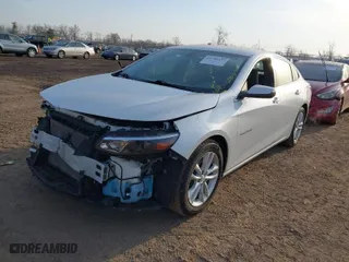 2017 Chevrolet Malibu LT with VIN 1G1ZE5ST2HF122373, listed as a IAAI auction lot 41780237 with 51,447 mi miles. Bid and sale history available at carsss.com. Image 2.