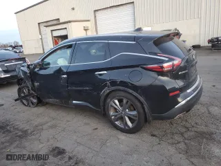 2020 Nissan Murano Platinum with VIN 5N1AZ2DS4LN147944, listed as a Copart auction lot 87850835 with 0 mi miles and Salvage Title. Bid and sale history available at carsss.com. Image 2.