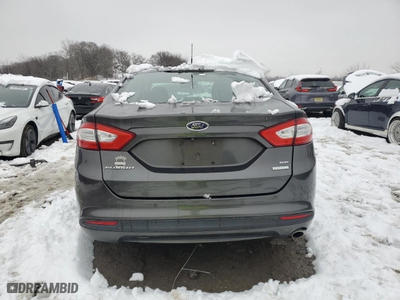 2016 Ford Fusion SE with VIN 3FA6P0HD3GR170446, listed as a Copart auction lot 45061365 with 113,908 mi miles and Clean Title. Bid and sale history available at carsss.com. Image 6.