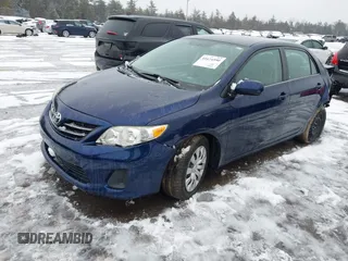 2013 Toyota Corolla L with VIN 5YFBU4EE6DP154457, listed as a IAAI auction lot 41674590 with 120,623 mi miles and . Bid and sale history available at DreamBid. Image 2.
