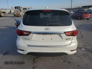 2017 Infiniti QX60 with VIN 5N1DL0MM0HC558412, listed as a Copart auction lot 42632265 with 84,319 mi miles and Salvage Title. Bid and sale history available at DreamBid. Image 6.