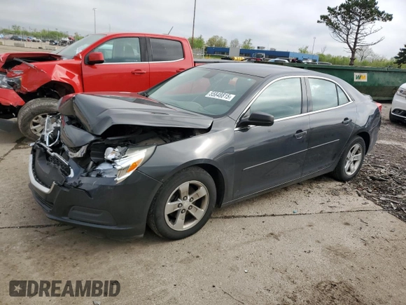 2014 Chevrolet Malibu LS with VIN 1G11A5SL3EF256264, listed as a Copart auction lot 55848815 with 79,521 mi miles and Clean Title. Bid and sale history available at DreamBid. Image 1.
