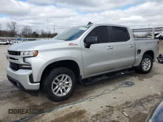 2021 Chevrolet Silverado 1500 RST with VIN 3GCUYEED5MG327692, listed as a Copart auction lot 48551585 with 49,174 mi miles and Salvage Title. Bid and sale history available at DreamBid. Image 1.