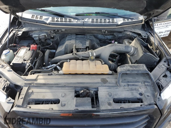 2015 Ford F-150 XLT with VIN 1FTEX1EP4FFC17263, listed as a Copart auction lot 46047445 with 120,574 mi miles and Salvage Title. Bid and sale history available at carsss.com. Image 12.