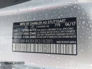 2018 Mercedes-Benz C 300 с VIN WDDWF4KBXJR318385, выставлен на аукционе IAAI как лот 42342160 с пробегом 46 800 миль миль и . История ставок и продаж доступна на DreamBid. Изображение 9.