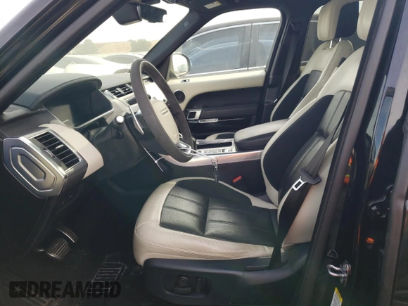 2019 Land Rover Range Rover Sport HST with VIN SALWS2SU9KA865166, listed as a Copart auction lot 76991024 with 57,065 mi miles and Salvage title. Bid and sale history available at DreamBid. Image 7.
