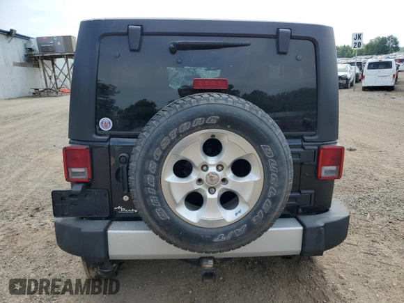 2013 Jeep Wrangler Unlimited Sahara with VIN 1C4BJWEG8DL678692, listed as a Copart auction lot 62289785 with 132,528 mi miles and Clean title. Bid and sale history available at DreamBid. Image 6.