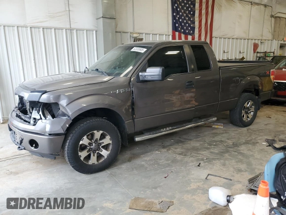 2013 Ford F-150 XL with VIN 1FTFX1EFXDKF83762, listed as a Copart auction lot 52330905 with 264,366 mi miles and Non Repairable. Bid and sale history available at DreamBid. Image 1.