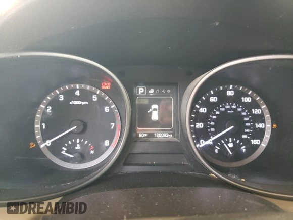 2017 Hyundai Santa Fe 2.4L with VIN 5NMZU3LB3HH026940, listed as a Copart auction lot 59504215 with 120,093 mi miles and Clean title. Bid and sale history available at DreamBid. Image 9.