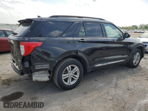 2020 Ford Explorer XLT z VIN 1FMSK8DH5LGC87327, wystawiony jako Copart lot #56248725 z przebiegiem 124 778 mil mil oraz Szkoda całkowita • Salvage title. Historia ofert i sprzedaży dostępna na DreamBid. Obrazek 3.
