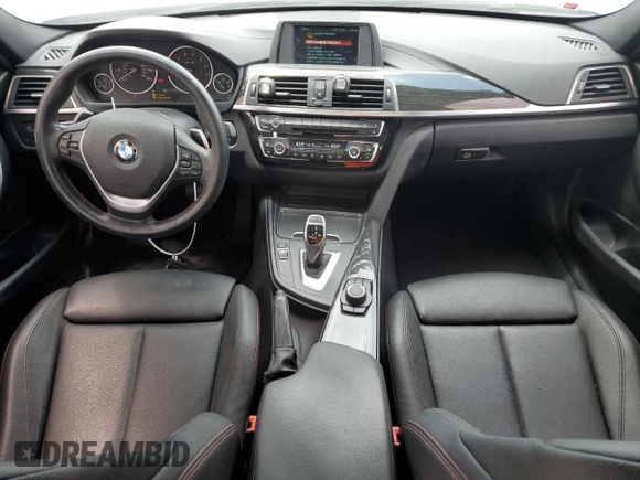 2018 BMW 3 Series 330i xDrive with VIN WBA8D9C50JEM33631, listed as a Copart auction lot 57595925 with 96,582 mi miles and Salvage title. Bid and sale history available at DreamBid. Image 8.